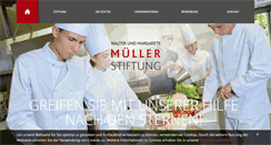 Desktop Screenshot of muellerstiftung.com