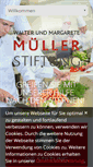 Mobile Screenshot of muellerstiftung.com